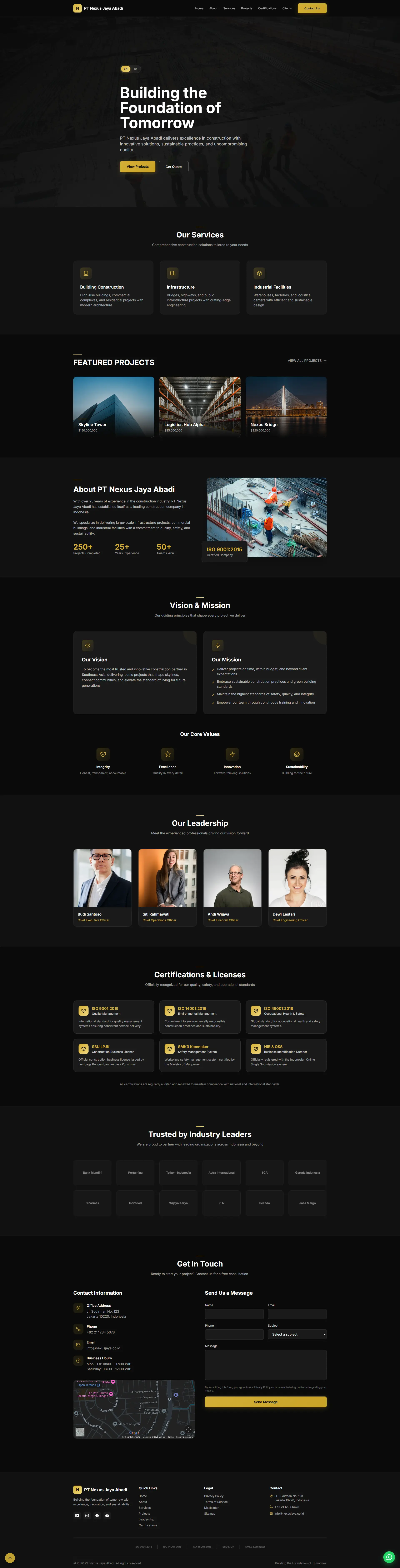 Website Company Profile Custom